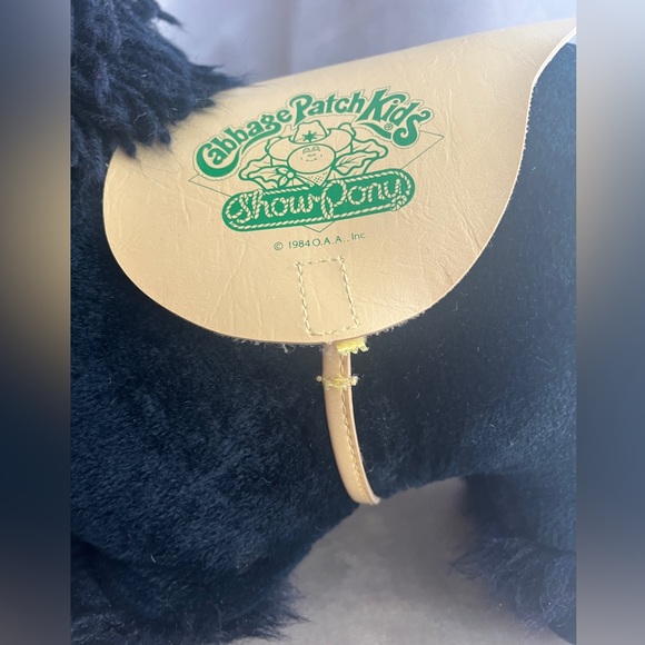 Vintage Black Cabbage Patch Show Pony - Picture 11 of 15